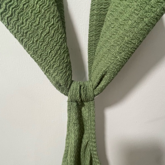 SHEIN Green Ruched Cut-Out Bodycon Dress - Picture 7 of 8